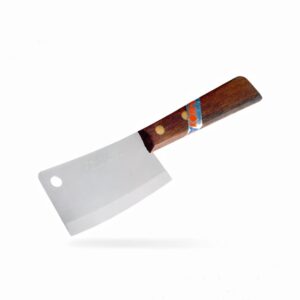 Kiwi #504 Mini Cleaver 3 inches with Wooden Handle